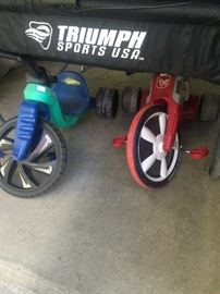 "Big Wheel" style riding toys