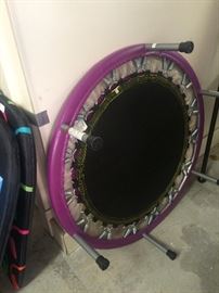 Small exercise trampoline