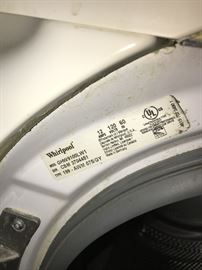 WHIRLPOOL DUET SIDE-LOAD WASHER AND ELECTRIC DRYER