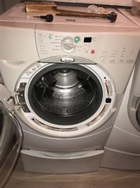 WHIRLPOOL DUET SIDE-LOAD WASHER AND ELECTRIC DRYER