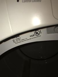 WHIRLPOOL DUET SIDE-LOAD WASHER AND ELECTRIC DRYER