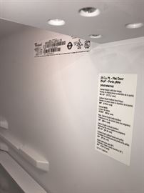 WHIRLPOOL SIDE BY SIDE 25 CU. FT. WHITE REFRIGERATOR