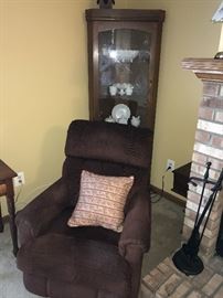 BURGUNDY RECLINER-2 AVAILABLE