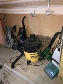 VACUUMS AND SHOPVAC