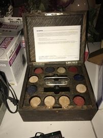 VINTAGE POKER CHIPS