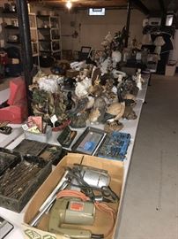 LARGE COLLECTION OF CERAMICS, POTTERY, FIGURINES