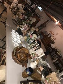 LARGE COLLECTION OF CERAMICS, POTTERY, FIGURINES