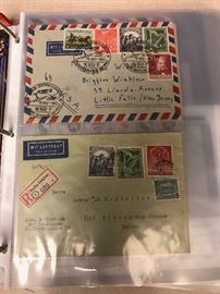 COLLECTABLE STAMPS AND ENVELOPES