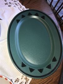 PFALTZGRAFF OVAL PLATTERS-GREEN AND BLUE-4 AVAILABLE