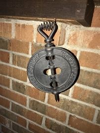 DIETERS FOUNDRY STOVE PIPE DAMPER FLUE