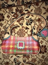 DOONEY AND BOURKE SMALL COLORFUL PURSE
