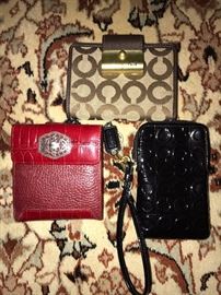 COACH AND BRIGHTON WALLETS