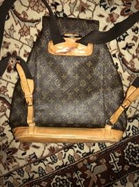LOUIS VUITTON MONTSOURIS GM BACKPACK