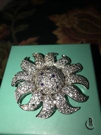 STERLING SILVER BROOCH