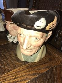 ROYAL DOULTON VINTAGE LARGE TOBY MUGS-MONTY