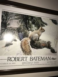 ROBERT BATEMAN SIGNED GALLERY PRINT