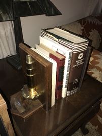 BOOKS AND BOOKENDS