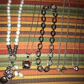 STERLING SILVER NECKLACES