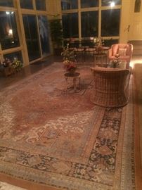 large Oriental rug