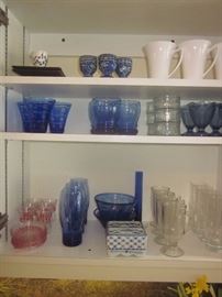 Kitchen and glassware