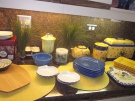 Kitchen and glassware