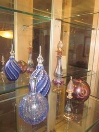 Perfume bottle collection