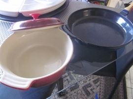 La Creuset Dutch Oven, Cast Iron/ Enamel french pan
