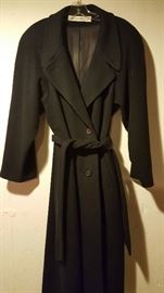Evan Picone full length wool winter coat