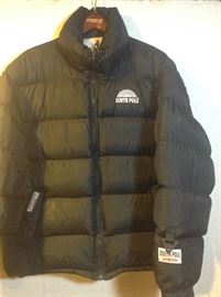 South Pole Reversible down skiing jacket, Size 2x