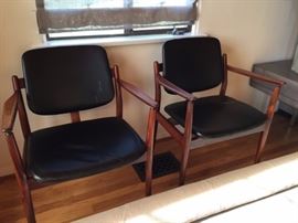 Pr. Contemporary Arm Chairs