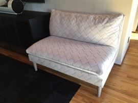 Petite Armless Settee