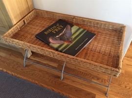 Wicker Tray Table