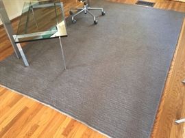 Gray Wool Area Rug