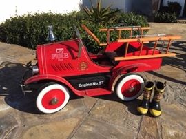 Pedal Powered Fire Engine