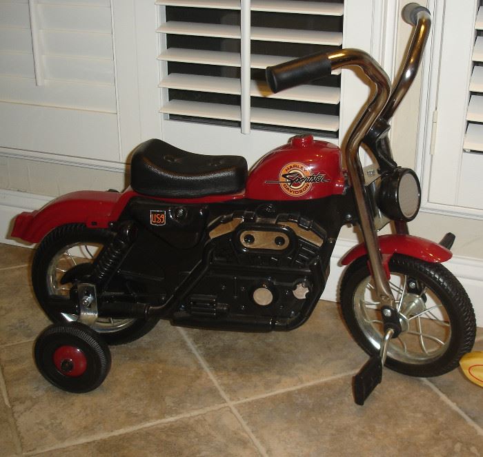Harley-Davidson tricycle - NOT Fisher-Price