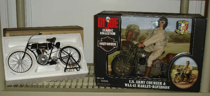 GI Joe/Harley-Davidson collectibles