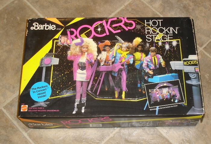 Barbie Rockers stage