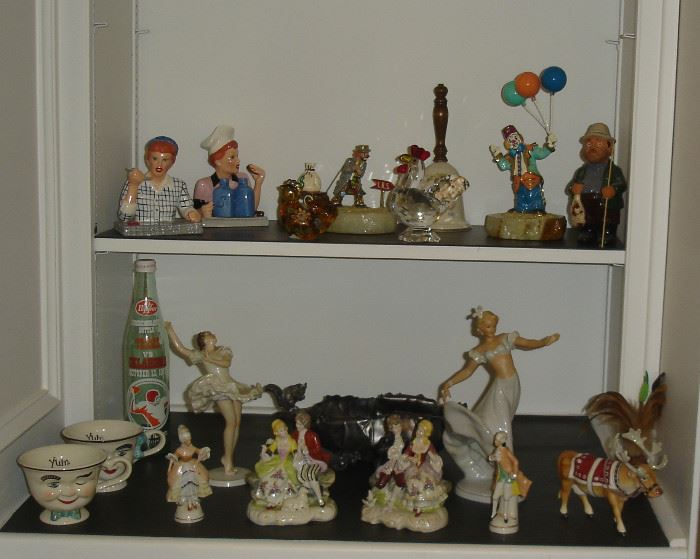 Beautiful German porcelain figurines!