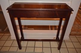 Replica of Chippendale Cherry Entry Table
