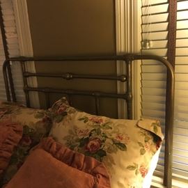 Brass bed