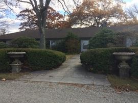 The home at Trotwood Farm was built in 1952. 5,600 sq ft. of living space and 2,000 sq. ft. of basement area filled with treasures!