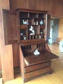 Impressive 19th C. Chippendale Secretary