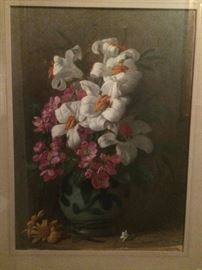 C. H. Slater watercolor on paper, signed lower right. 