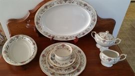 One of three sets of china - Lamberton "Dorothea" pattern 