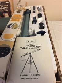 Vintage telescope