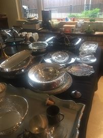 More silverplate serving ware