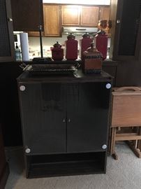 Vintage stereo cabinet