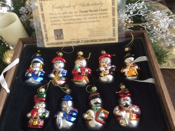 Snowman ornaments