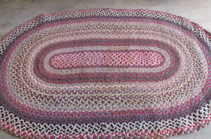 2 Handmade hook rugs