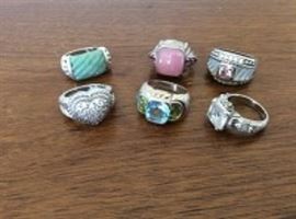 Judith Ripka Sterling Rings